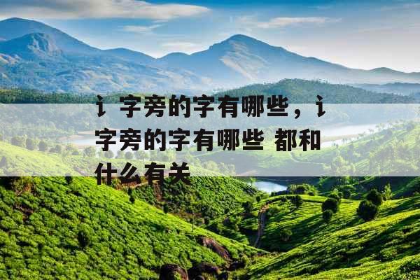 讠字旁的字有哪些,讠字旁的字有哪些 都和什么有关 讠字旁的字有哪些,讠字旁的字有哪些 都和什么有关