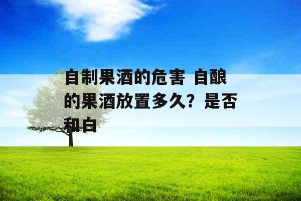 自制果酒的危害 自酿的果酒放置多久？是否和白