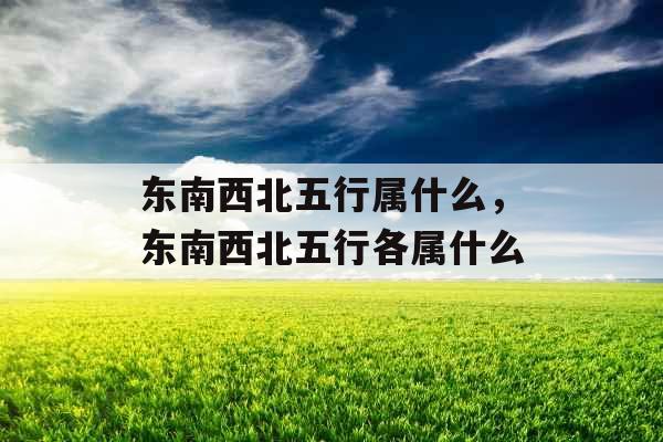 东南西北五行属什么,东南西北五行各属什么 东南西北五行属什么,东南西北五行各属什么