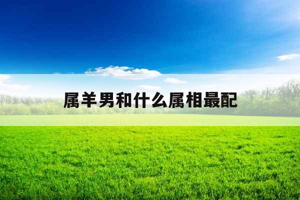 属羊男和什么属相最配 属羊男和什么属相最配