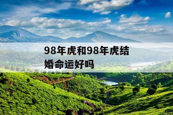 98年虎和98年虎结婚命运好吗