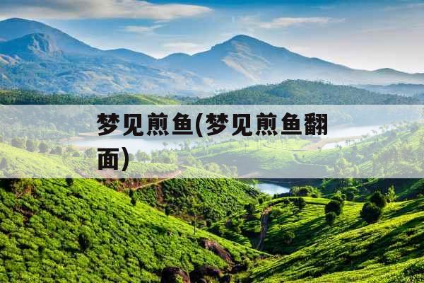 梦见煎鱼(梦见煎鱼翻面)