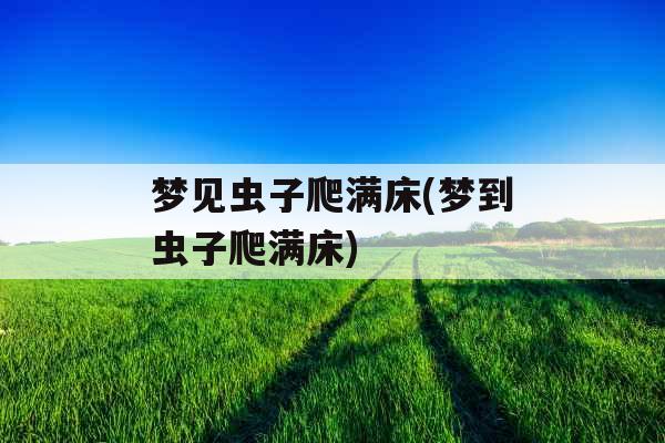 梦见虫子爬满床(梦到虫子爬满床)
