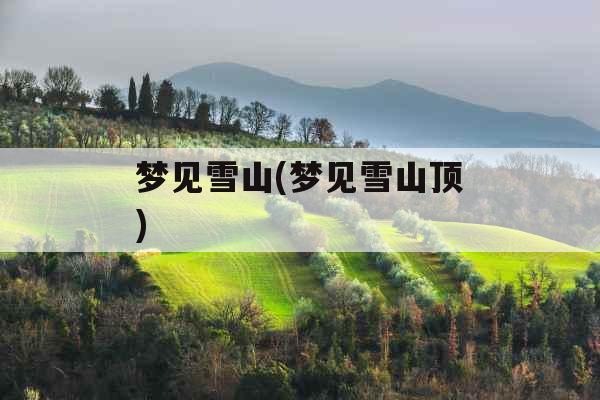 梦见雪山(梦见雪山顶)