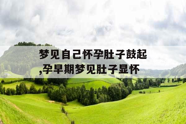 梦见自己怀孕肚子鼓起,孕早期梦见肚子显怀