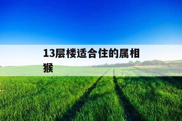 13层楼适合住的属相猴