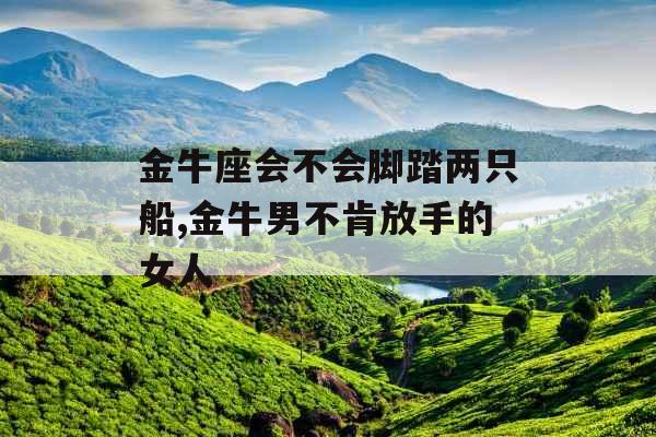 金牛座会不会脚踏两只船,金牛男不肯放手的女人