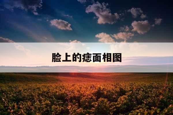 脸上的痣面相图