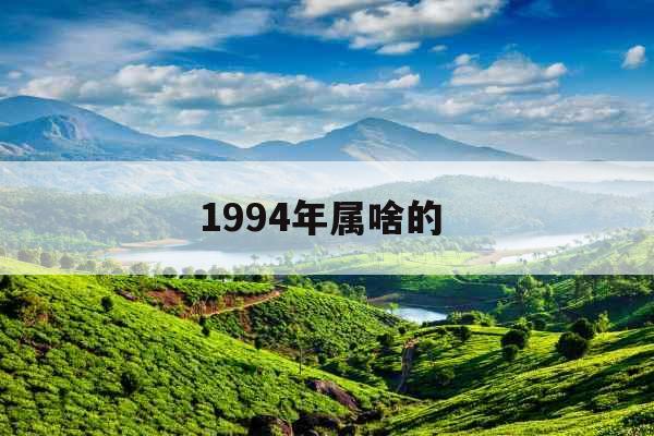 1994年属啥的 1994年属啥的