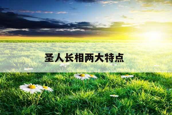 圣人长相两大特点  圣人长相两大特点