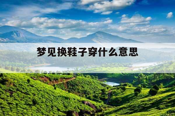 梦见换鞋子穿什么意思 