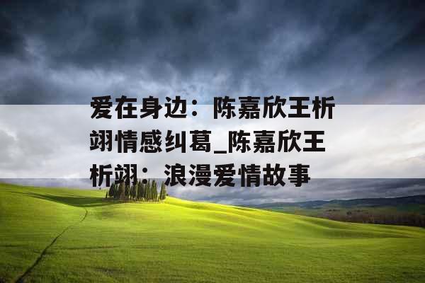 爱在身边：陈嘉欣王析翊情感纠葛_陈嘉欣王析翊：浪漫爱情故事