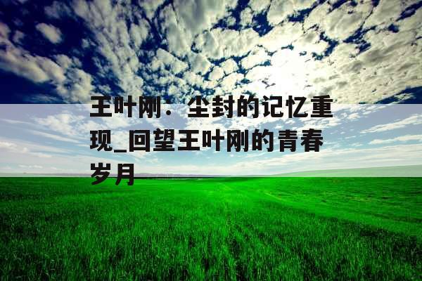 王叶刚：尘封的记忆重现_回望王叶刚的青春岁月