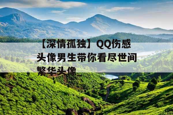 【深情孤独】QQ伤感头像男生带你看尽世间繁华头像_